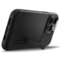 Spigen Slim Armor Backcover iPhone 14 Pro - Zwart