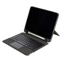 Tucano Tasto QWERTY keyboard case Apple iPad 11 (2025) 11 inch A16 / iPad 10 (2022) 10.9 inch - Zwart