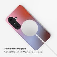 Selencia Vivid Back Cover with MagSafe Samsung Galaxy S26 - Gradient Soft Blush