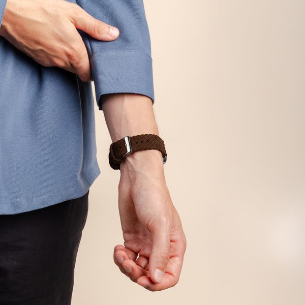 imoshion Corduroy bandje Apple Watch | 38/40/41/42 mm - Bruin