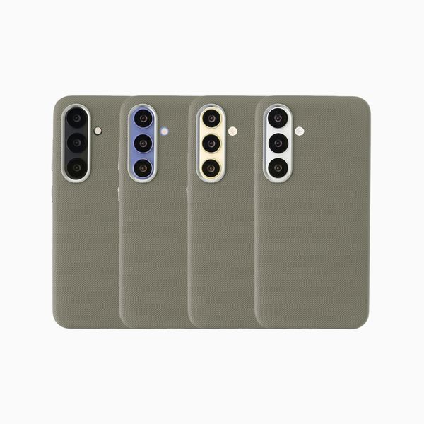 Accezz Mesh Backcover met MagSafe Samsung Galaxy S25 / S24 - Donkergrijs