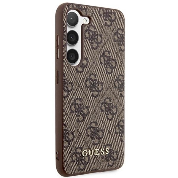 Guess 4G Classic Logo Backcover Samsung Galaxy S24 Plus - Bruin