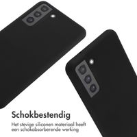 imoshion Siliconen hoesje met koord Samsung Galaxy S21 FE - Zwart