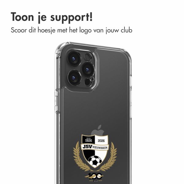 Clear Backcover Apple iPhone 12 (Pro) - JSV Nieuwegein