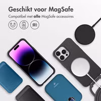 imoshion Color Backcover met afneembaar koord MagSafe Apple iPhone 14 Pro Max - Black Coffee