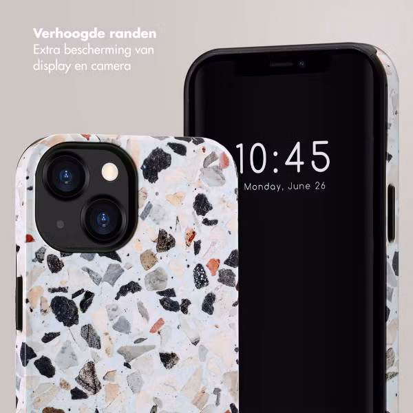 Selencia Vivid Backcover Apple iPhone 13 - Chic Terazzo