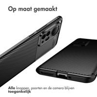 imoshion Carbon Softcase Backcover Xiaomi 12 Pro - Zwart