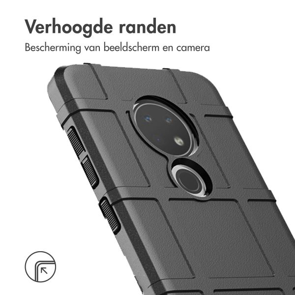 imoshion Rugged Shield Backcover Nokia 6.2 / Nokia 7.2 - Zwart