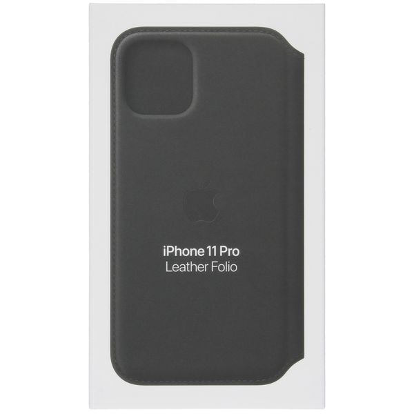 Apple Leather Folio Bookcase iPhone 11 Pro - Black