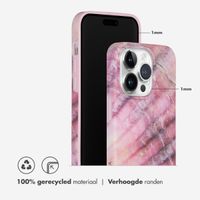 Selencia Aurora Fashion Backcover iPhone 14 Pro - Duurzaam hoesje - 100% gerecycled - Ocean Shell Purple