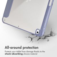 imoshion Origami Bookcase Apple iPad 9 (2021) 10.2 inch / iPad 8 (2020) 10.2 inch / iPad 7 (2019) 10.2 inch - Lavender