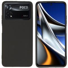 imoshion Color Backcover Xiaomi Poco X4 Pro 5G - Zwart