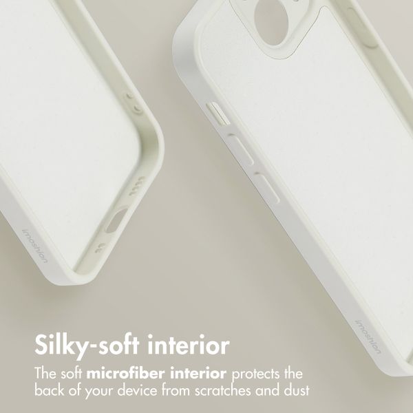 imoshion Colour Back Cover with MagSafe Apple iPhone 13 Mini - Beige
