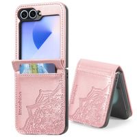imoshion Mandala Bookcase Samsung Galaxy Z Flip 6 - Rosé Goud