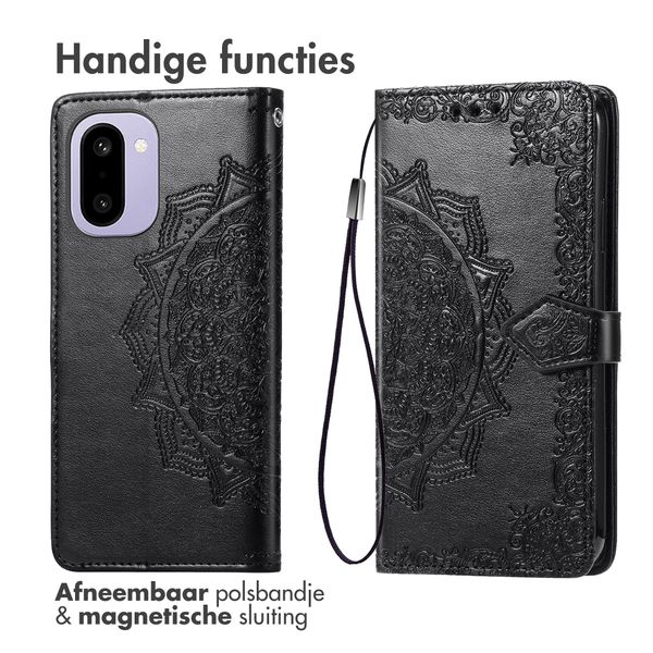 imoshion Mandala Bookcase OnePlus 15R - Zwart