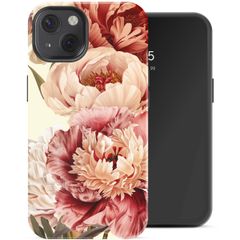 Selencia Vivid Backcover met MagSafe Apple iPhone 13 - Vintage Peony