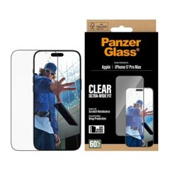 PanzerGlass Ultra-Wide Fit Anti-Bacterial Screenprotector incl. applicator Apple iPhone 17 Pro Max