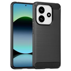 imoshion Brushed Backcover Xiaomi Redmi Note 14 (4G) - Zwart