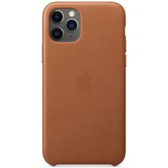 Apple Leather Backcover Apple iPhone 11 Pro - Saddle Brown