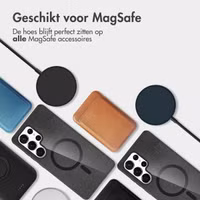 imoshion Sparkle Backcover met MagSafe Samsung Galaxy S24 Ultra - Glitter Zwart