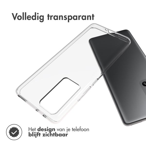 Accezz Clear Backcover Xiaomi 12 Pro - Transparant