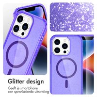 imoshion Sparkle Backcover met MagSafe Apple iPhone 14 Pro Max - Glitter Paars
