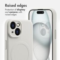 imoshion Colour Back Cover with MagSafe Apple iPhone 15 - Beige