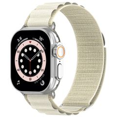 Accezz Nylon Alpine Band Apple Watch | 44/45/46/49 mm - Starlight