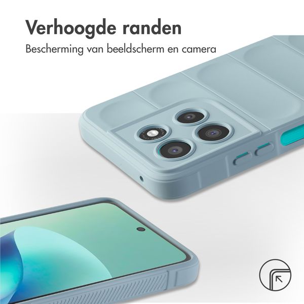 imoshion EasyGrip Backcover Motorola Moto G57 Power - Lichtblauw