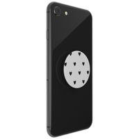 PopSockets iMoshion PopGrip - Black Hearts - White