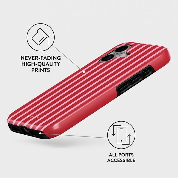 Burga Tough Case with MagSafe Apple iPhone 17 - Strawberry Jam