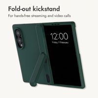 imoshion Colour Back Cover with Stand Samsung Galaxy Z Fold 8 - Dark Green