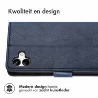 imoshion Luxe Bookcase Samsung Galaxy A04 - Donkerblauw