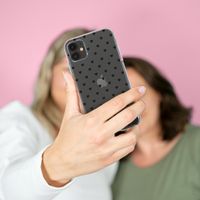 imoshion Design hoesje iPhone 11 - Hearts All Over Black