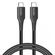 Accezz USB-C naar USB-C kabel Samsung Galaxy S23 Plus - 1 meter - Zwart