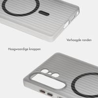 Accezz Lite Backcover met MagSafe | Fluted | Samsung Galaxy S26 Ultra - Grijs