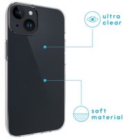 imoshion Softcase Backcover iPhone 15 - Transparant