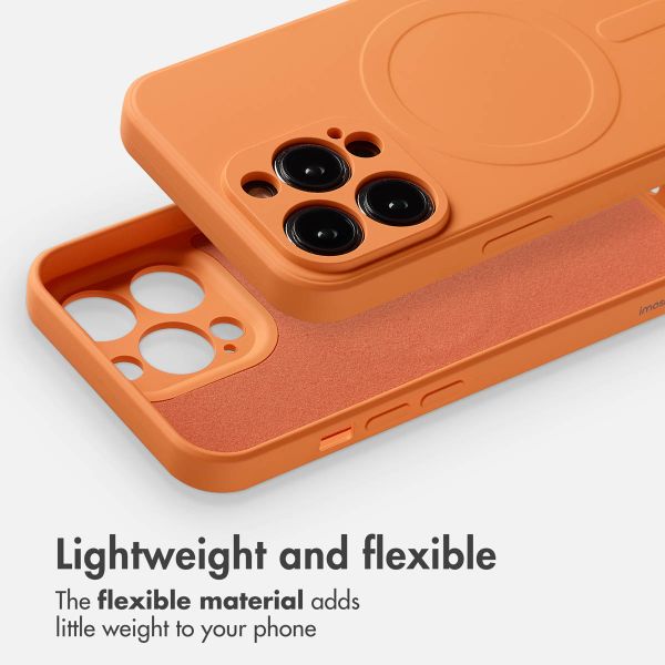imoshion Colour Back Cover with MagSafe Apple iPhone 13 Pro - Orange