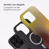 Selencia Vivid Backcover met MagSafe Apple iPhone 16 Pro - Gradient Olive Dust