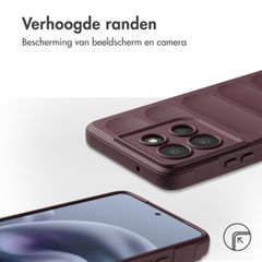 imoshion EasyGrip Backcover Motorola Moto G86 - Aubergine