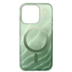 iDeal of Sweden Clear Case MagSafe Apple iPhone 16 Pro - Sage Green