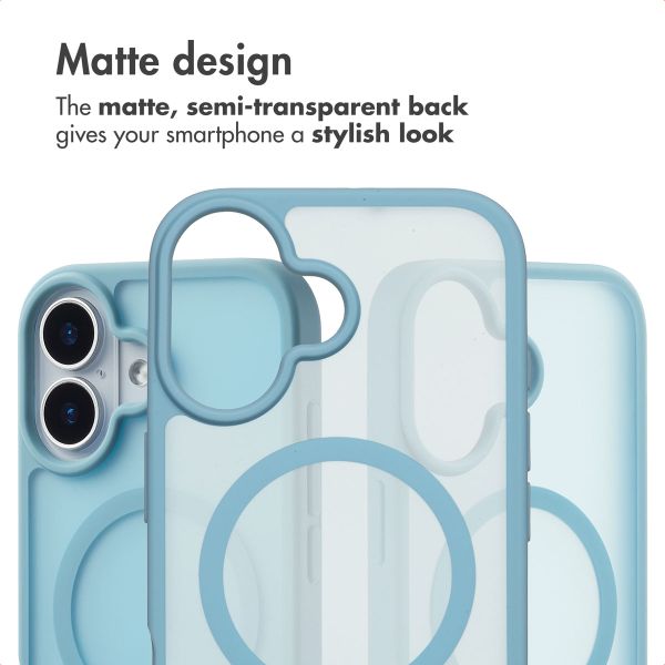 imoshion Colour Guard Back Cover with MagSafe Apple iPhone 17 - Light Blue