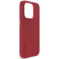 Decoded Silicone Backcover MagSafe Apple iPhone 15 Pro - Rood