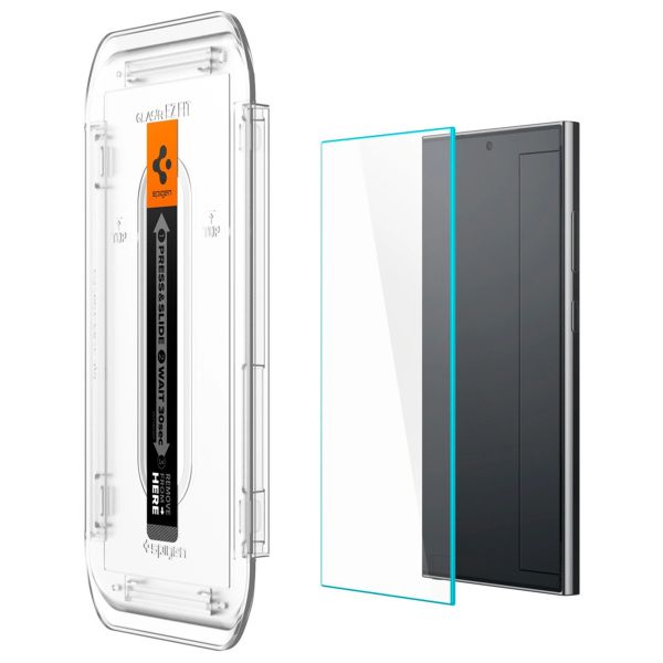 Spigen GLAStR EZ Fit Screenprotector + Applicator 2-pack Samsung Galaxy S24 Ultra