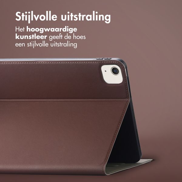 Accezz Classic Tablet Case Apple iPad Air 13 inch (2025) M3 / (2024) M2 - Bruin