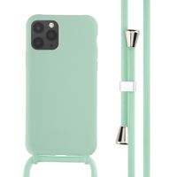 imoshion Siliconen hoesje met koord Apple iPhone 11 Pro - Mintgroen