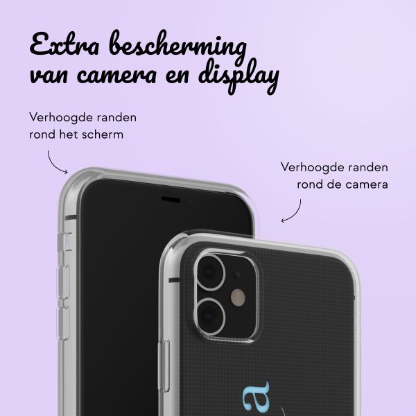 Hoesje met eigen foto en/of tekst Apple iPhone 11 - Naam