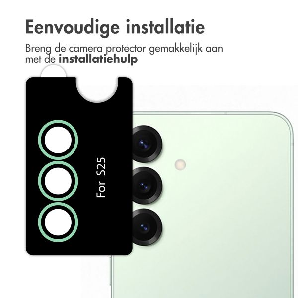 imoshion 2 Pack Camera lens protector Samsung Galaxy S25 - Mint