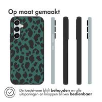 imoshion Design hoesje Samsung Galaxy A54 (5G) - Luipaard - Groen / Zwart