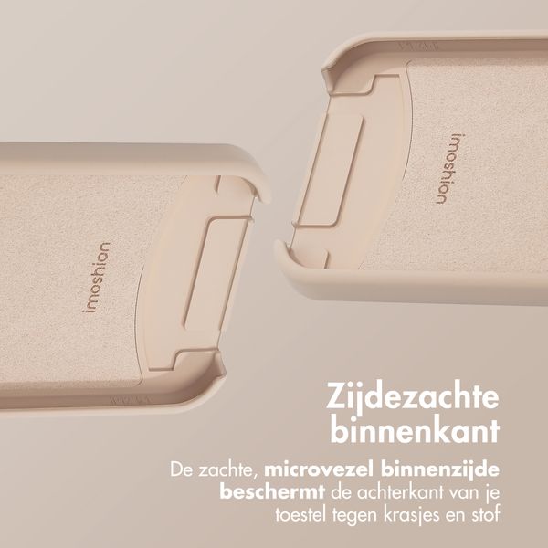 imoshion Color Backcover met afneembaar koord MagSafe iPhone 12 (Pro) - Nude